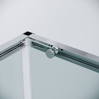 Душевая стенка Grossman Galaxy 90x195 200.K33.01.90.10.00 (хром/стекло прозрачное) - Превью изображения №3 — Интернет-магазин Your Sale