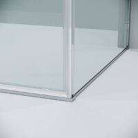 Душевая стенка Grossman Galaxy 90x195 200.K33.01.90.10.00 (хром/стекло прозрачное) - Превью изображения №4 — Интернет-магазин Your Sale