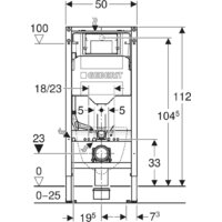 Инсталляция для унитаза Geberit Duofix Sigma 111.320.00.6 - Превью изображения №3 — Интернет-магазин Your Sale