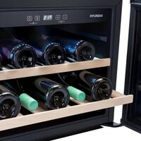 Винный шкаф Hyundai HBWC 0461 SCT - Превью изображения №4 — Интернет-магазин Your Sale