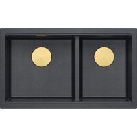 Кухонная мойка Quadron HQL7645U8_PVDG1_I - Превью изображения №2 — Интернет-магазин Your Sale
