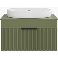 Brevita Тумба под умывальник Enfida 70 ENF-06070-0841Я (зеленый матовый) Image #2