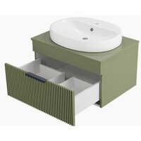 Brevita Тумба под умывальник Enfida 70 ENF-06070-0841Я (зеленый матовый) Image #4