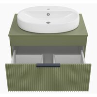 Brevita Тумба под умывальник Enfida 70 ENF-06070-0841Я (зеленый матовый) Image #3