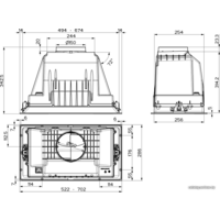 Кухонная вытяжка Faber Inka Plus HCS X A70 305.0602.050 - Превью изображения №4 — Интернет-магазин Your Sale
