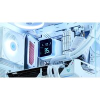 Система жидкостного охлаждения для процессора DeepCool LQ360 Ultra ARGB WH R-LQ360-WHASMC-G-1 - Превью изображения №10 — Интернет-магазин Your Sale