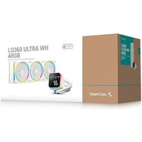 Система жидкостного охлаждения для процессора DeepCool LQ360 Ultra ARGB WH R-LQ360-WHASMC-G-1 - Превью изображения №6 — Интернет-магазин Your Sale