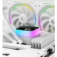 Система жидкостного охлаждения для процессора DeepCool LQ360 Ultra ARGB WH R-LQ360-WHASMC-G-1 - Превью изображения №9 — Интернет-магазин Your Sale