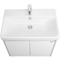 Акватон Тумба с умывальником Сканди Doors 70 1A2789K0SDB20 (белый/дуб верона) Image #6