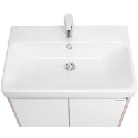 Акватон Тумба с умывальником Сканди Doors 70 1A2789K0SDB20 (белый/дуб верона) Image #5