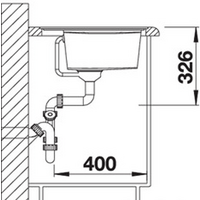 Blanco Zenar XL 6 S-F (кофе, правая, с клапаном-автоматом) Image #3