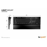 Клавиатура be quiet! Light Mount Silent Tactile BT004US - Превью изображения №9 — Интернет-магазин Your Sale