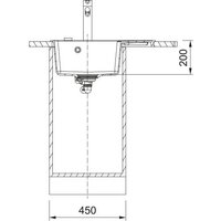 Кухонная мойка Franke Centro CNG 611-62 TL 114.0740.851 (оникс) - Превью изображения №4 — Интернет-магазин Your Sale