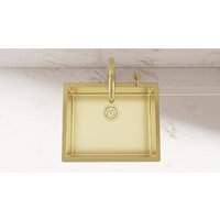 Кухонная мойка Kernau KSS U 61.1 1B SS Gold - Превью изображения №6 — Интернет-магазин Your Sale