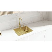 Кухонная мойка Kernau KSS U 61.1 1B SS Gold - Превью изображения №5 — Интернет-магазин Your Sale