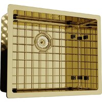 Кухонная мойка Kernau KSS U 61.1 1B SS Gold - Превью изображения №3 — Интернет-магазин Your Sale