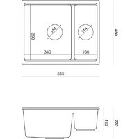 Кухонная мойка Quadron HCQL5646U8-BS_I - Превью изображения №6 — Интернет-магазин Your Sale