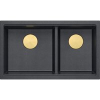 Кухонная мойка Quadron HQL7645U8_PVDG1_U - Превью изображения №2 — Интернет-магазин Your Sale