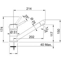 Franke Sinta Хром/Бежевый [115.0297.483] Image #2