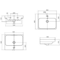 Акватон Тумба с умывальником Сканди 55 1A2517K0SD010+1WH501620 Image #9