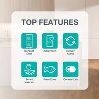 Холодильник Gorenje NRKI519D61WF - Превью изображения №3 — Интернет-магазин Your Sale