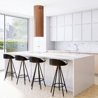 Кухонная вытяжка Globalo Cylindro Isola 39.7 (матовый медный) - Превью изображения №5 — Интернет-магазин Your Sale