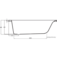 Cersanit Lorena 150x70 Image #3