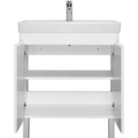 Акватон Тумба с умывальником Сканди Doors 70 1A2789K0SD010 (белый) Image #4