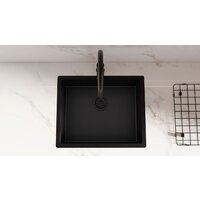 Кухонная мойка Kernau KSS U 61.1 1B SS Matt Black - Превью изображения №7 — Интернет-магазин Your Sale