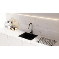 Кухонная мойка Kernau KSS U 61.1 1B SS Matt Black - Превью изображения №5 — Интернет-магазин Your Sale