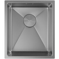 Кухонная мойка ZorG Zerox 38 U / IF Steel - Превью изображения №3 — Интернет-магазин Your Sale