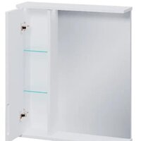 Volna Шкаф с зеркалом Lake 70 L (белый) Image #2