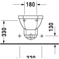 Биде Duravit 1930 Series [0266100000] - Превью изображения №5 — Интернет-магазин Your Sale