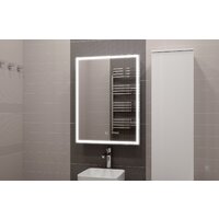 Континент Шкаф с зеркалом Allure Led 60x80 (левый) Image #2