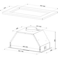 Кухонная вытяжка KUPPERSBERG Slimlux Intro 70 X - Превью изображения №9 — Интернет-магазин Your Sale