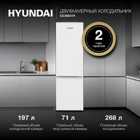 Холодильник Hyundai CC30031A - Превью изображения №3 — Интернет-магазин Your Sale
