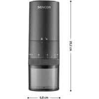 Аккумуляторная кофемолка Sencor SCG 4000BK - Превью изображения №3 — Интернет-магазин Your Sale