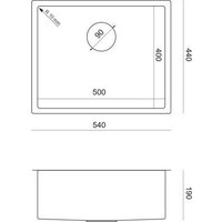 Кухонная мойка Quadron MF5444PVDBST1 - Превью изображения №5 — Интернет-магазин Your Sale