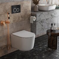 Roxen Simple Compact в комплекте с инсталляцией StounFix Dual Fresh 6 в 1 915792 (кнопка: хром матовый) Image #11