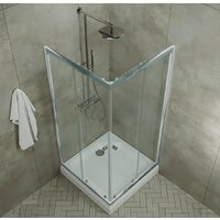 Triton Вента Хром А1 100х100 без поддона (прозрачное стекло) Image #3