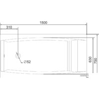 Cersanit Virgo 150x75 Image #5