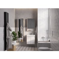 Акватон Тумба с умывальником Сканди Doors 55 1A2788K0SDB20 (белый/дуб верона) Image #9