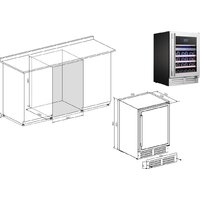 Винный шкаф Temptech EX60DX - Превью изображения №5 — Интернет-магазин Your Sale