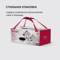 Набор кастрюль Rondell Flamme RDS-1957 - Превью изображения №28 — Интернет-магазин Your Sale