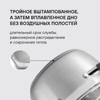 Набор кастрюль Rondell Flamme RDS-1957 - Превью изображения №16 — Интернет-магазин Your Sale