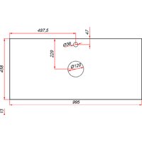 ЗОВ Тумба под умывальник Лира 100 L100MW0MWGVG-KP13W (белый/белый глянец) Image #6