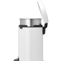 Brabantia Pedal Bin NewIcon с корзиной 12 л (белый) Image #4