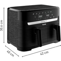 Tefal Dual Easy Fry Essential XXL Air Fryer EY901N (черный) Image #2