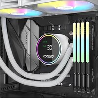 Система жидкостного охлаждения для процессора Coolleo Ice Fairy Dig 360 Lite (белый) - Превью изображения №5 — Интернет-магазин Your Sale