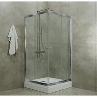 Triton Вента Хром А1 90х90 без поддона (прозрачное стекло) Image #4